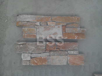 Cement Back wall stones